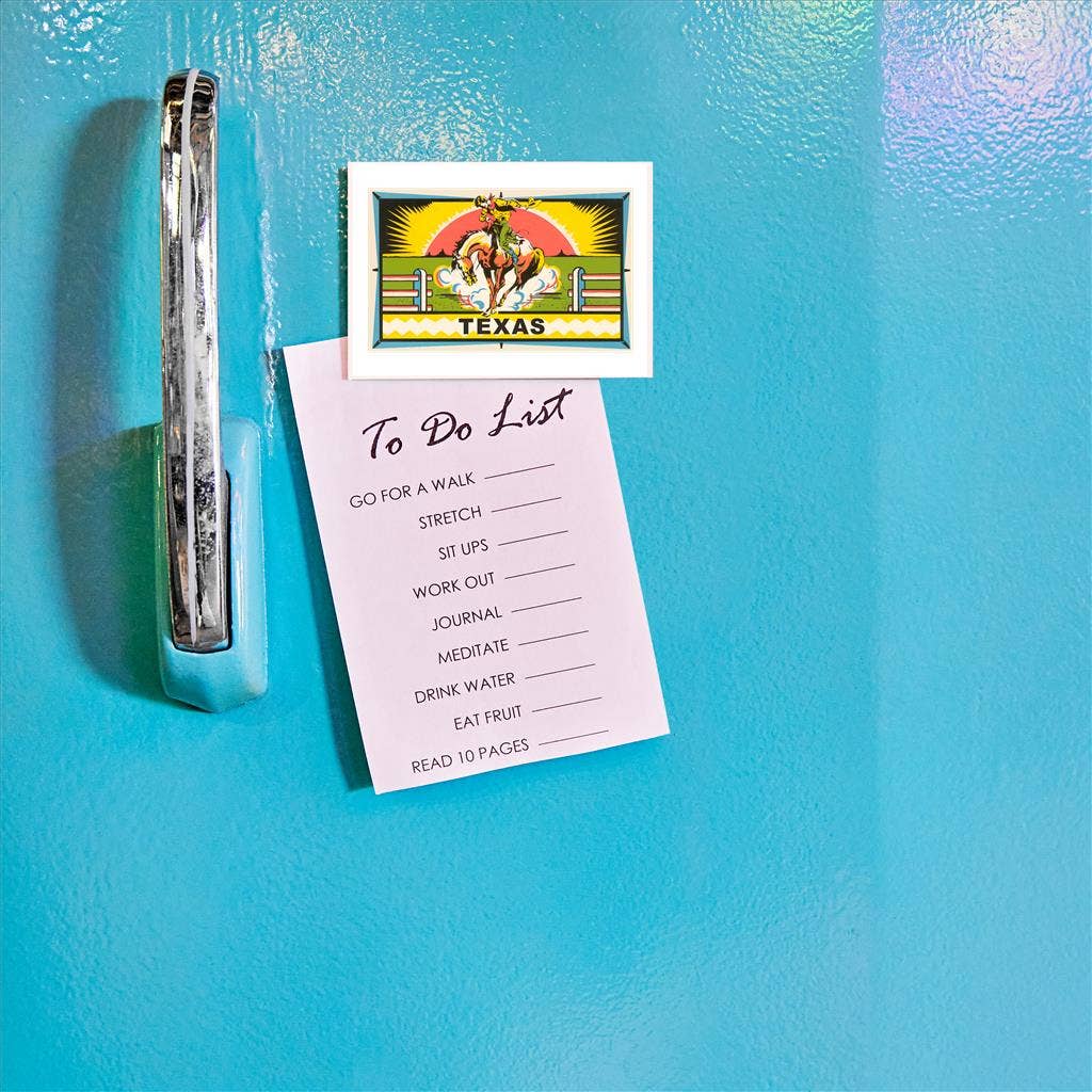 Found Image Press - Vendita all'ingrosso Calamite - Magnet TX-980 Bucking Bronco1