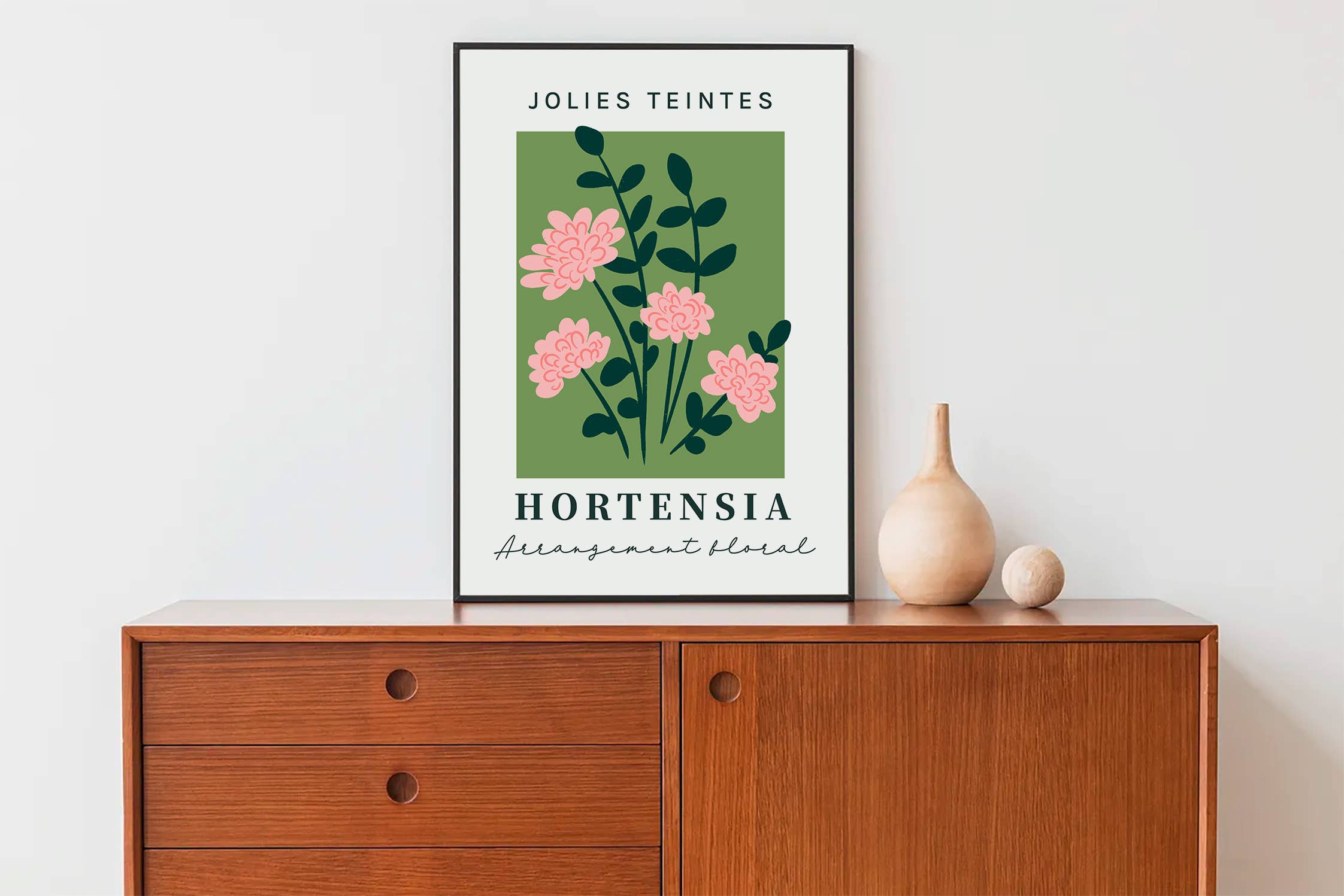 Graphijoy - Wholesale Poster - Hortensia floral poster2