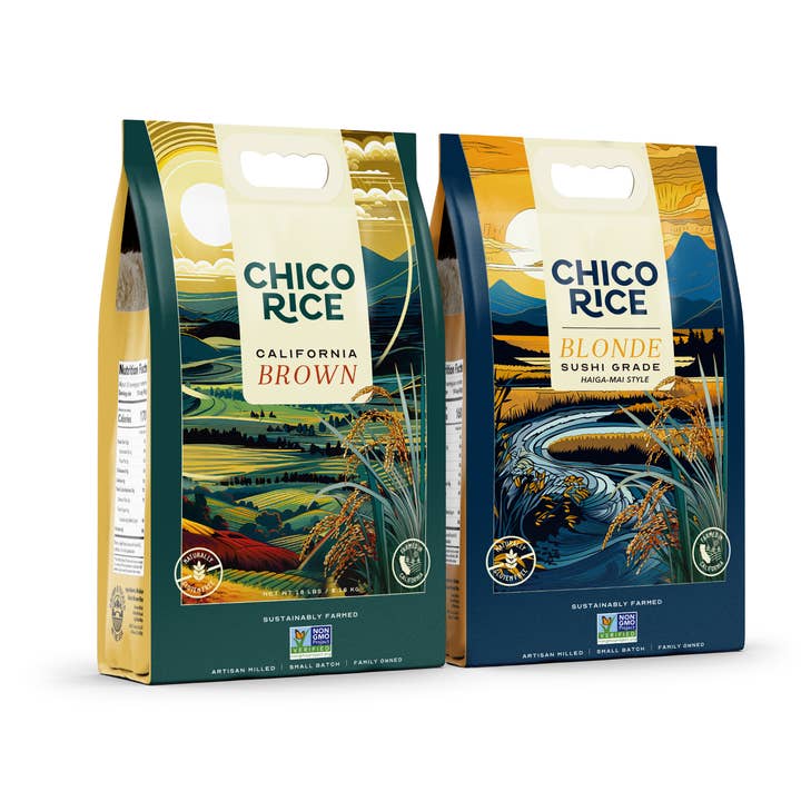 Sac en vrac de riz Chico Californie Japonica (18 lb) pour la vente par Chico Rice