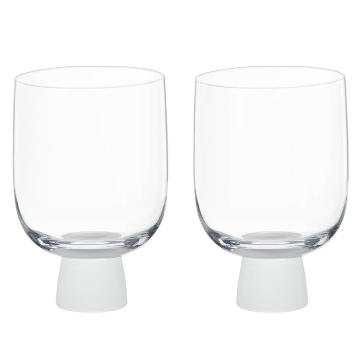 The DRH Collection BV - Wholesale Cocktail/Liquor Glass - Set of 2 Oslo DOF Tumblers Frost1