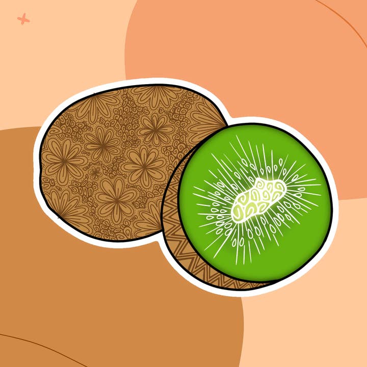 Kiwi Magnet för wholesale av Shop Katherine Marie