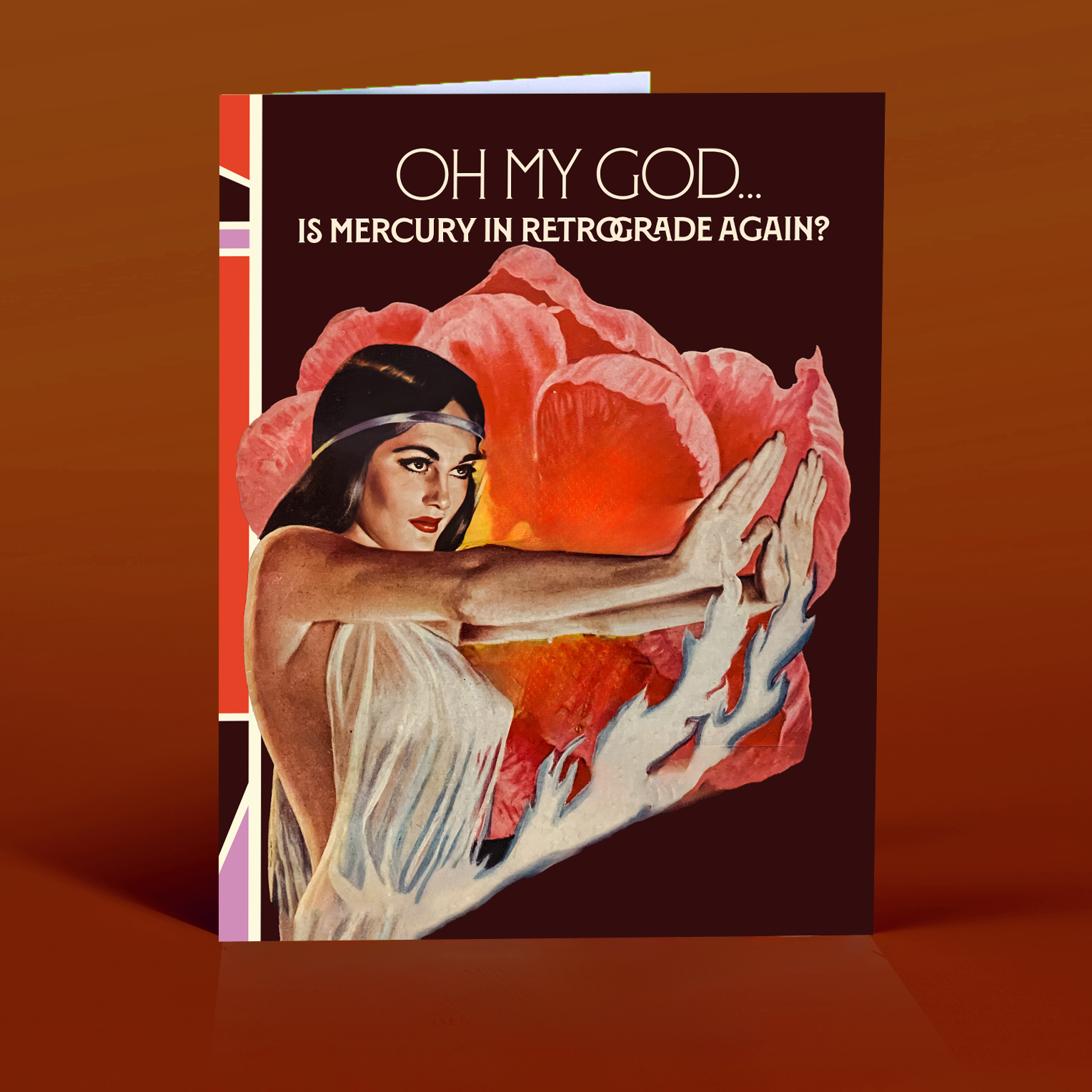 offensivedelightful - Wholesale Birthday Card - MERCURY IN RETROGRADE! astrology, funny, spiritual1