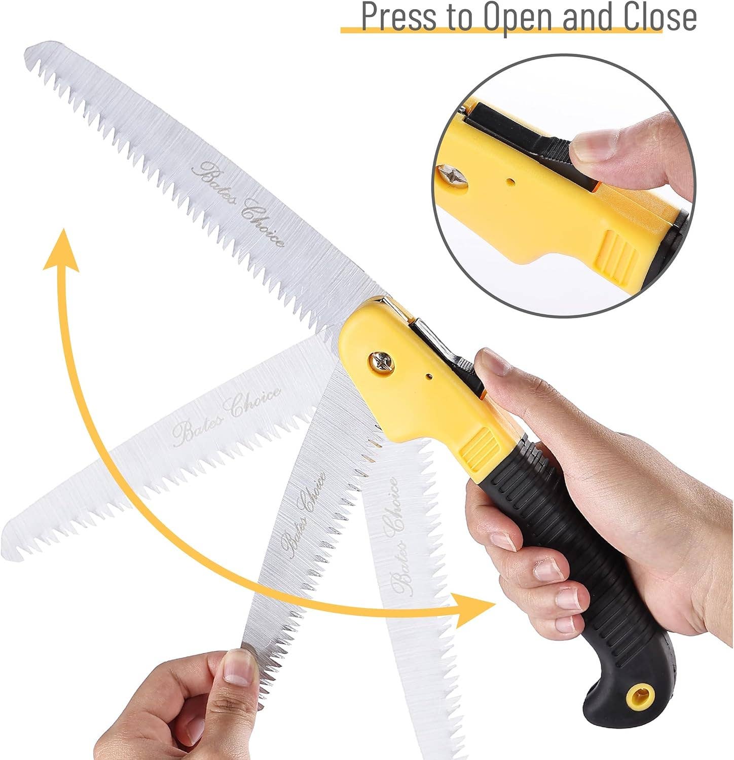 Bates Choice - Wholesale Garden Tool - Bates- Folding Saw, 7-Inch, Hand Saw, Pruning Saw2