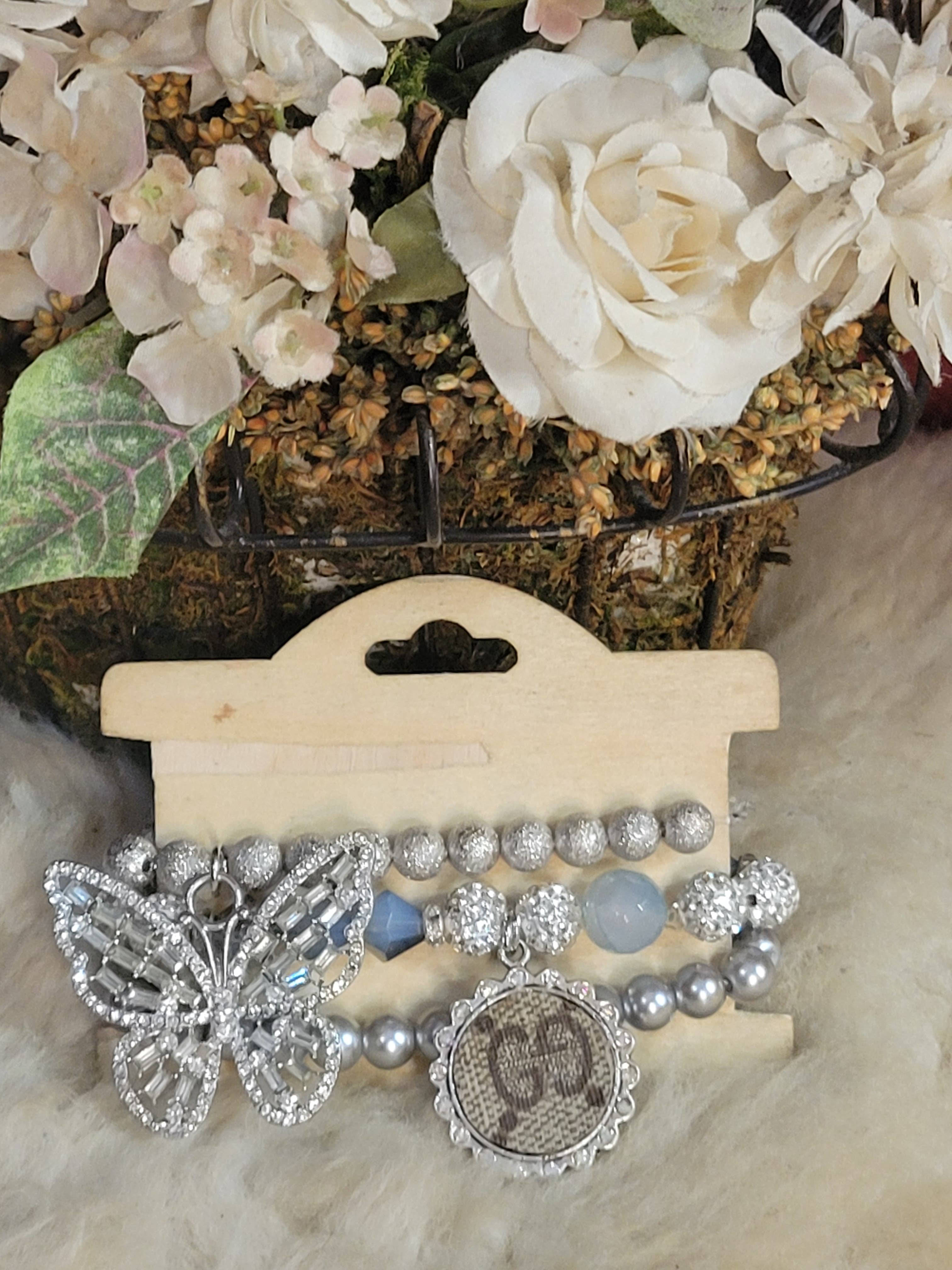 Upcycled Always & Forever accessories - Wholesale Jewelry Set - Upcycled small stacks - last ones available 1