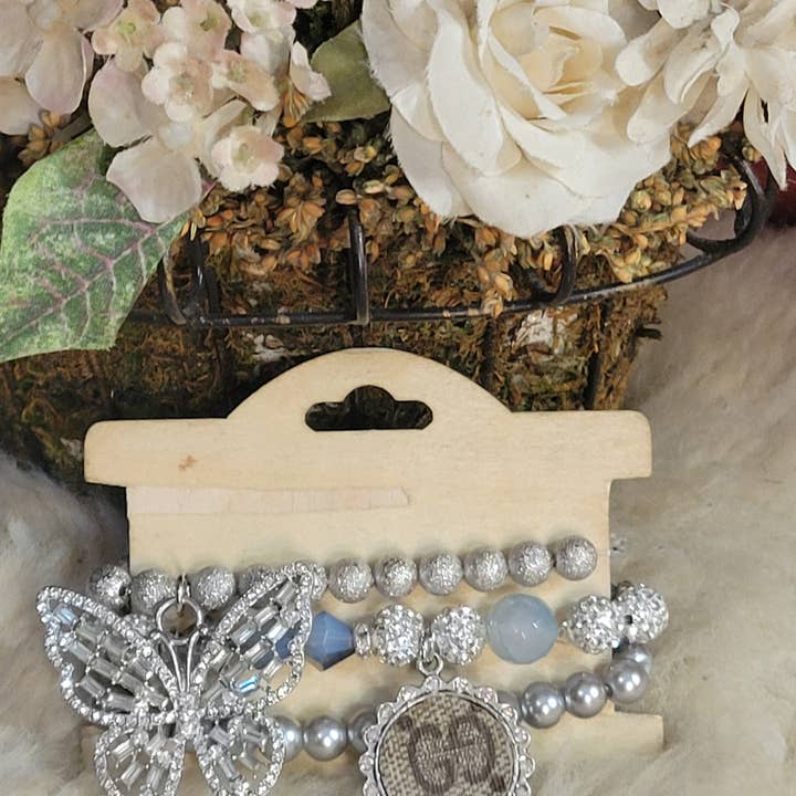 Upcycled Always & Forever accessories - Wholesale Jewelry Set - Upcycled small stacks - last ones available 1