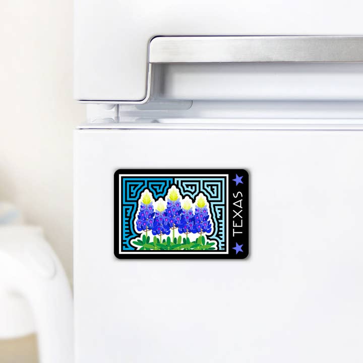 Papermolas - Wholesale Magnet - Magnet - Bluebonnets