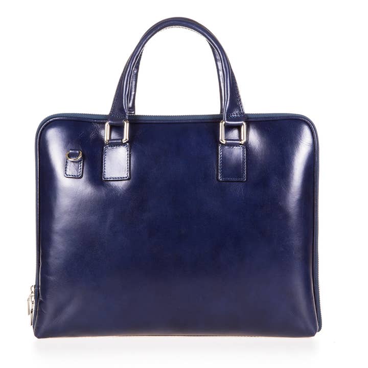 Italia In Progress - Vente Porte-document – unisexe - JULIUS sac en cuir 100 % pour documents et ordinateur 15 pouces18