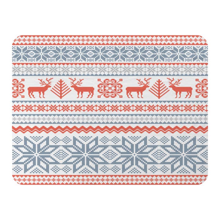 Weihnachtshintergrund mit Hirsch (Decke) für den Großhandel von Benjamin Tate Design