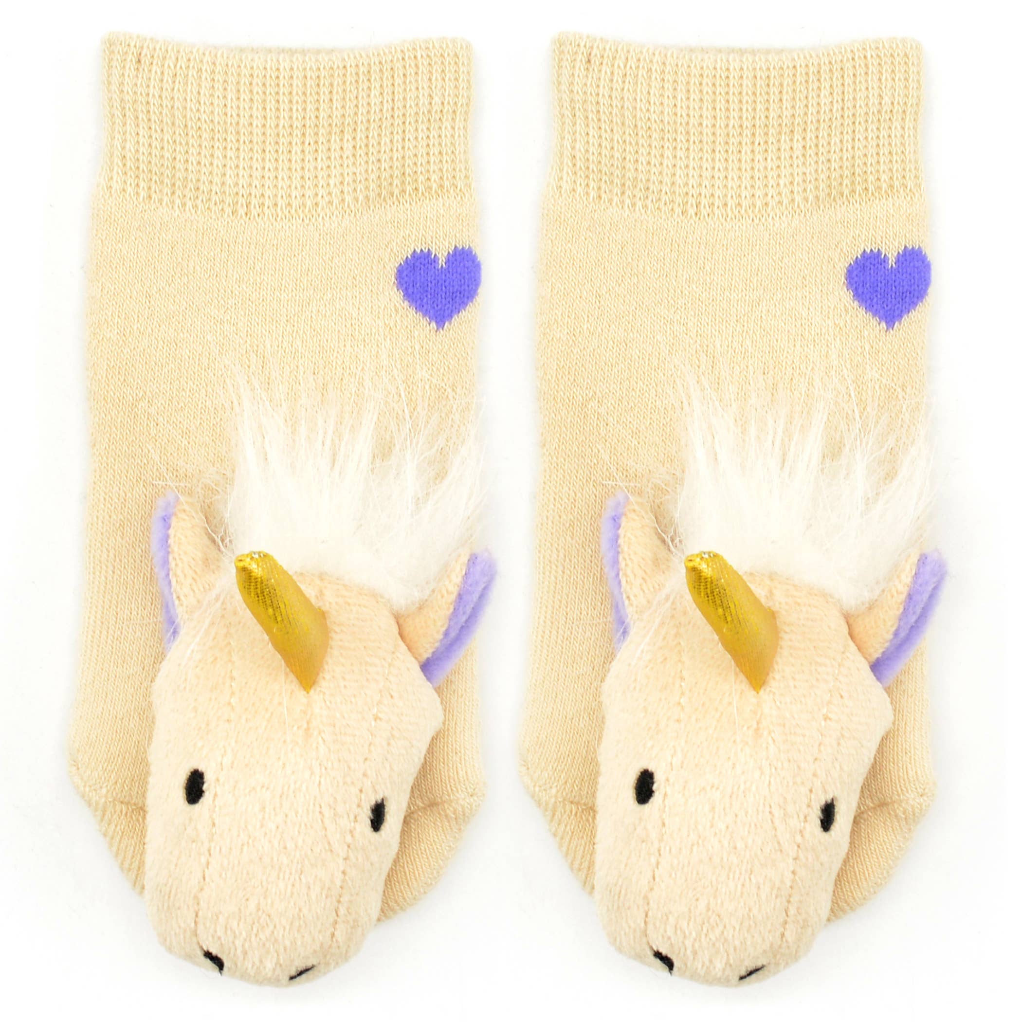 Golden Unicorn Boogie Toes Rattle Socks