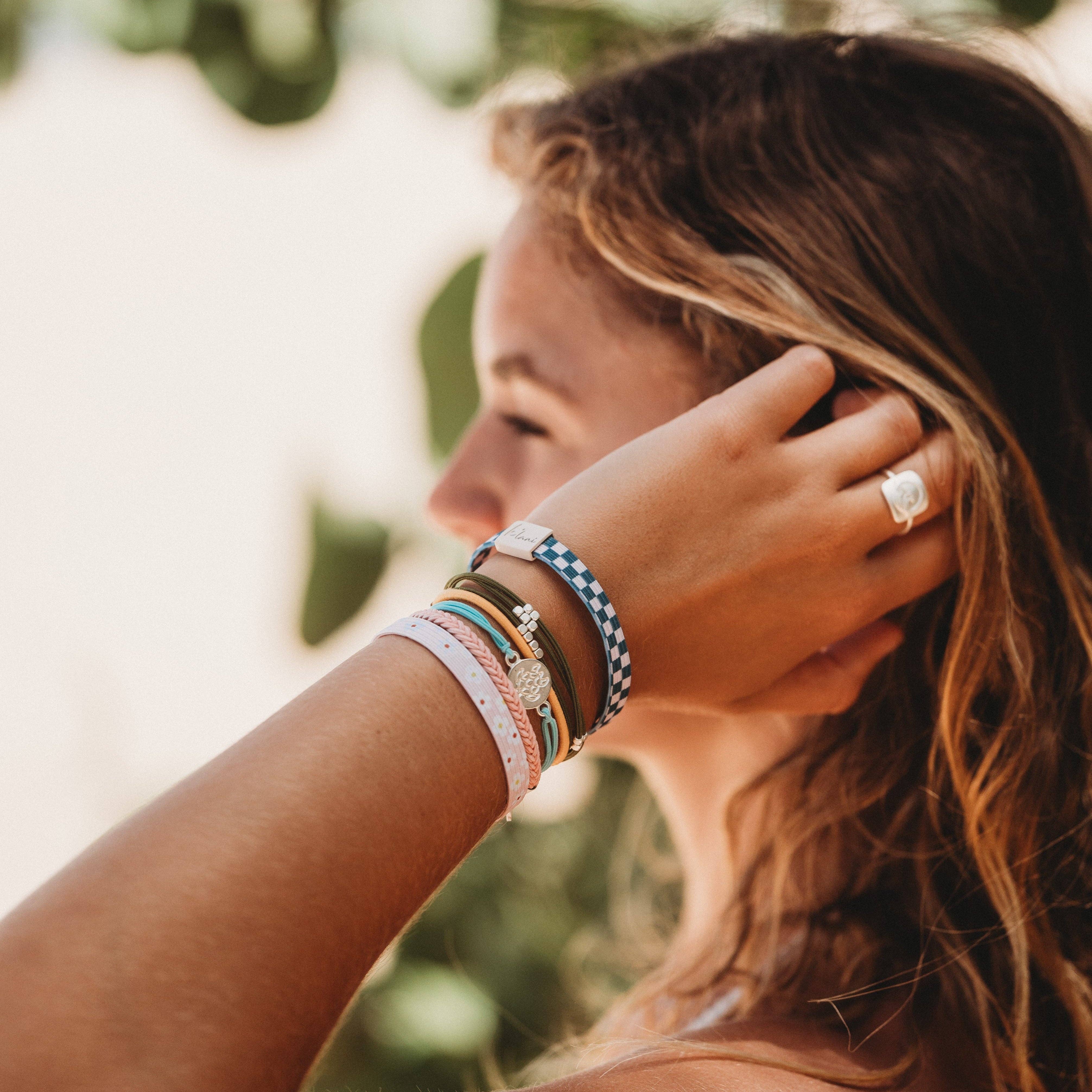 K'lani hair tie bracelets - Wholesale Hair Tie - "Passion" Colorful Patterned Tie Bracelets4