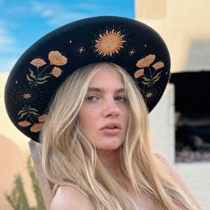 Wild as Heck - Wholesale Fedora - Women's - The Stevie Hat (pencil brim, wool hat, fedora, unique)