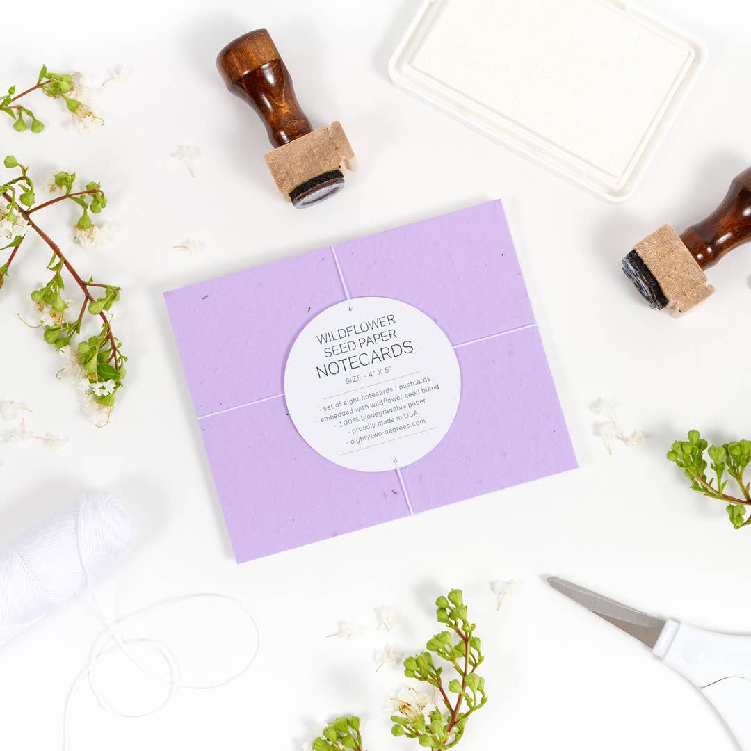 Studio 82° - Wholesale Stationery/Notecard Set - Wildflower Seed Notecards10