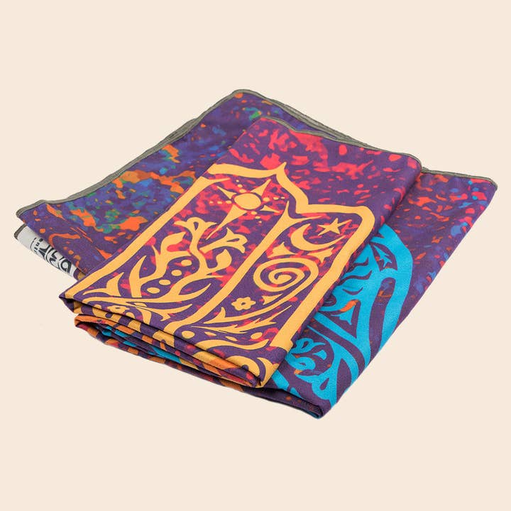Zenlife House - Wholesale Yoga Mat - Yoga mat microfiber towel - Mat size - Hamsa Trio