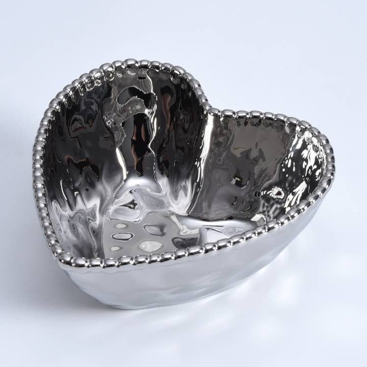 Heart Bowl Silver for wholesale by Pampa Bay