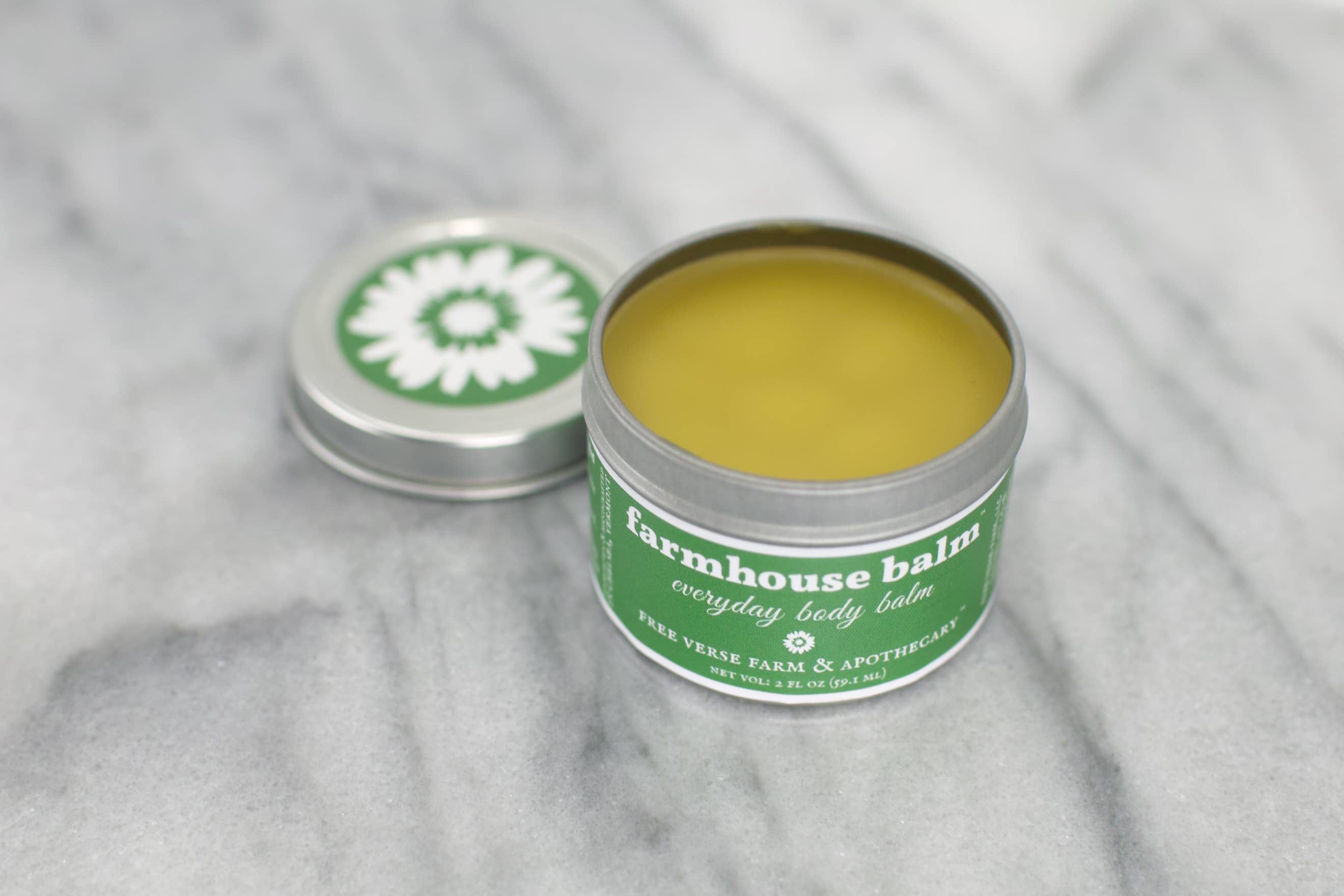 Free Verse Farm & Apothecary – Engroshandel Plejende salve – Stuehus Balm (Herbal Healing Moisturizing hudpleje Balm)1
