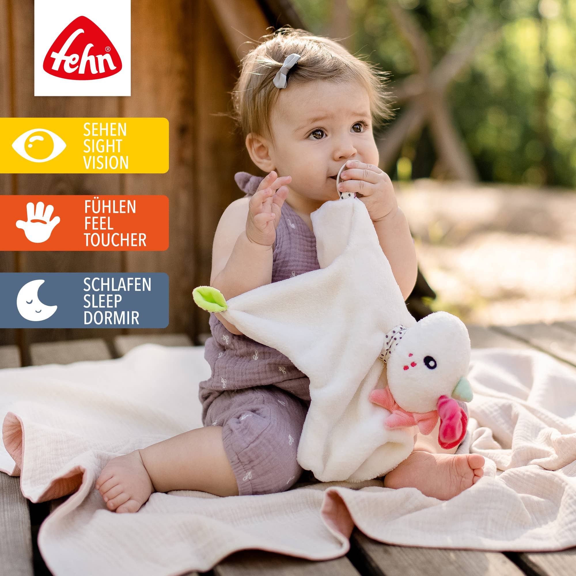 Fehn – wholesale Gosefilt - Baby – Unicorn Comforter - Sovhjälpmedel och kuddduk1