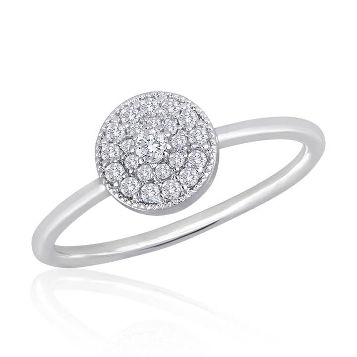 Stacks: Round CZ Ring for wholesale by Center Court