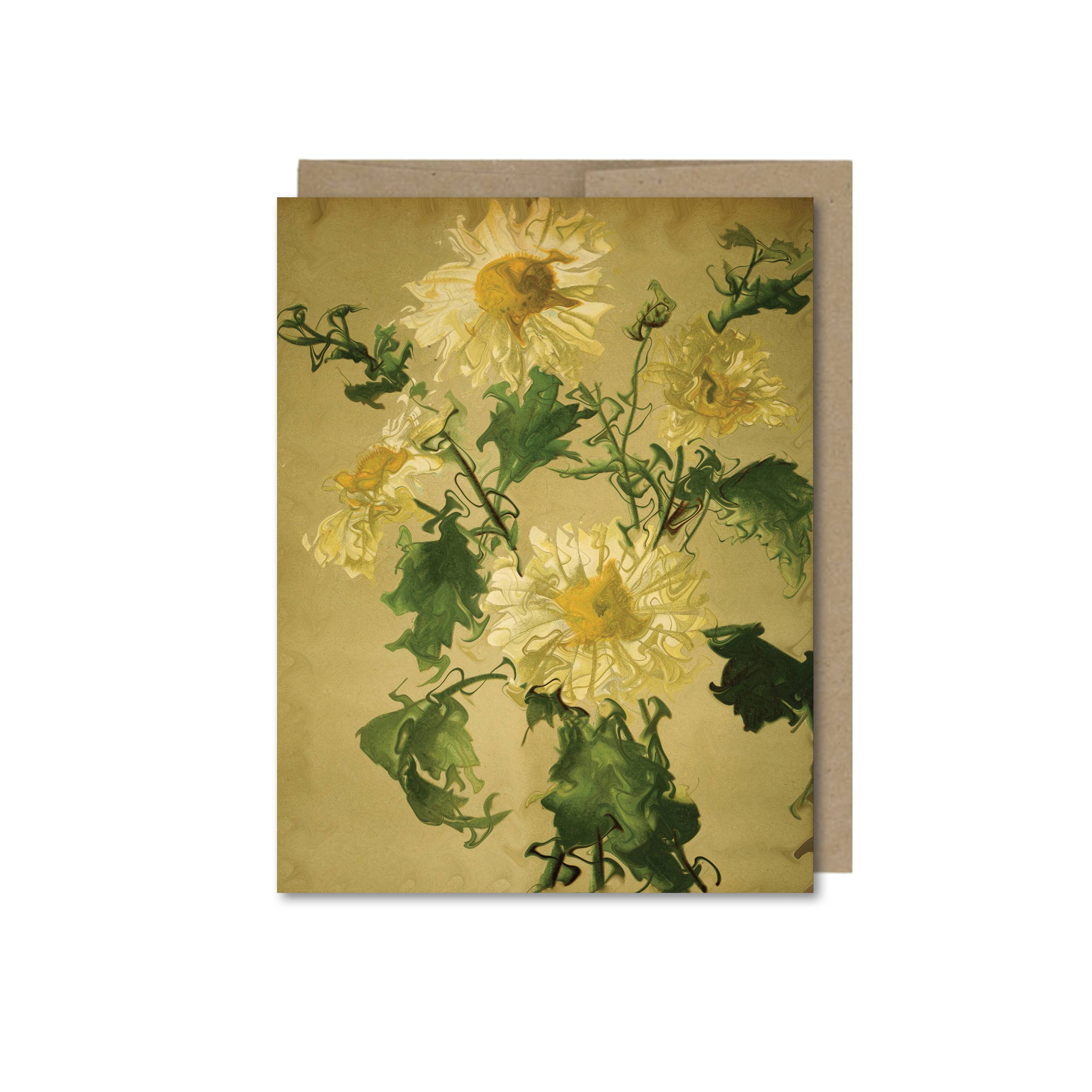 The Galek Sea – Engroshandel Hverdagshilsen kort – Vintage blomster kort1