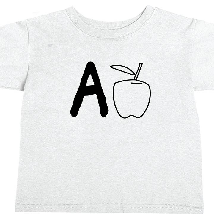 Toddler ABC T-Shirt | The Bronx Brand for wholesale by The Bronx Brand