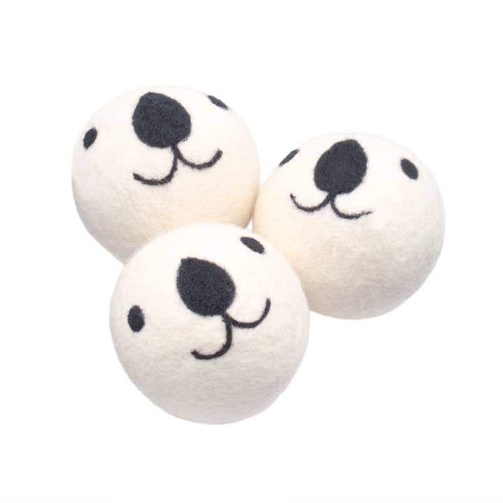 Essence of Life Organics - Vente Balles de sèche-linge - 100 % boules de séchage en laine biologique, teintes à la main et feutrées au Népal.4