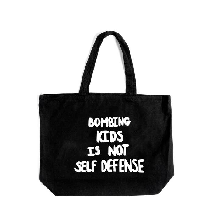 Self Offense Jumbo Tote Bag for wholesale by Wear The Peace