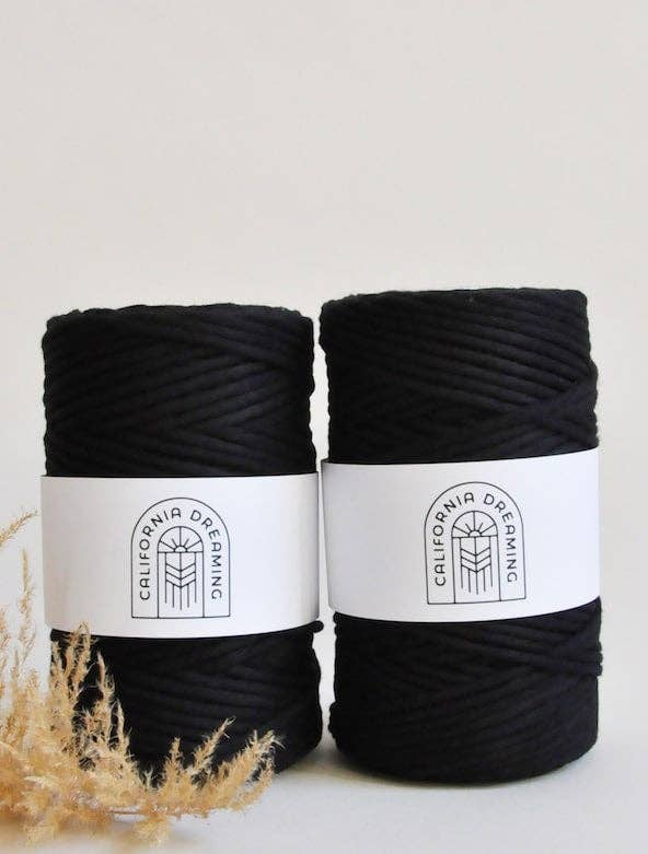 California Dreaming Macrame - Wholesale Yarn - 4mm recycled cotton rope | twisted | 100m13
