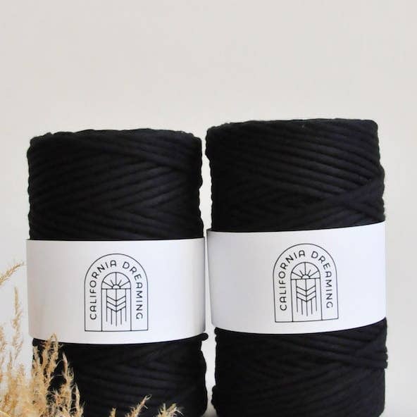 California Dreaming Macrame - Wholesale Yarn - 4mm recycled cotton rope | twisted | 100m13