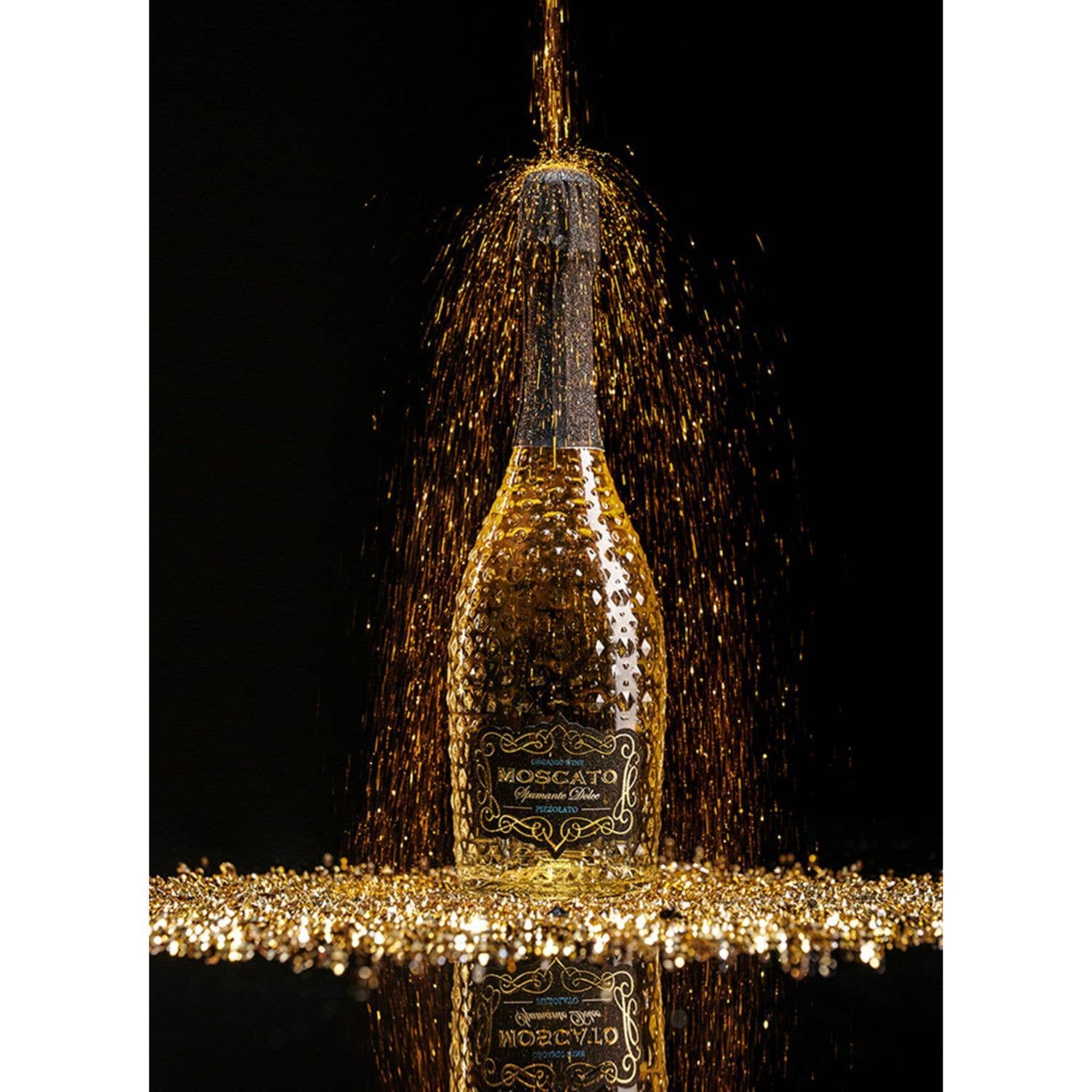 Wine And More – Engroshandel Champagne/mousserende vin – PIZZOLATO Spumante Moscato Dolce “M-Use” mousserende vin1