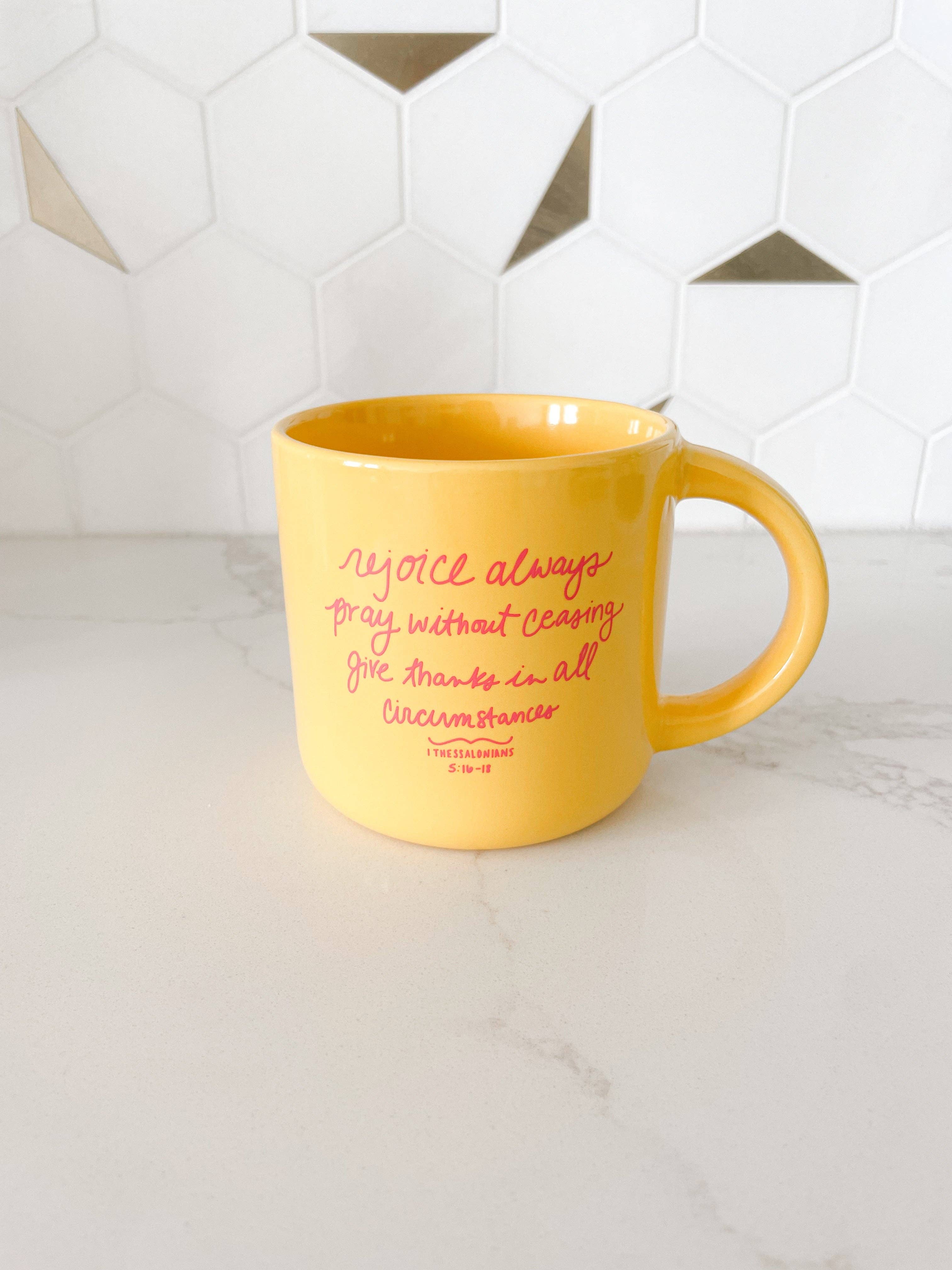 Doe A Deer - Wholesale Coffee Mug - Rejoice Always Mug1