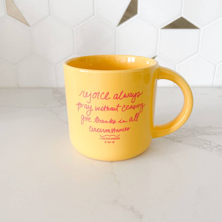 Doe A Deer - Wholesale Coffee Mug - Rejoice Always Mug1