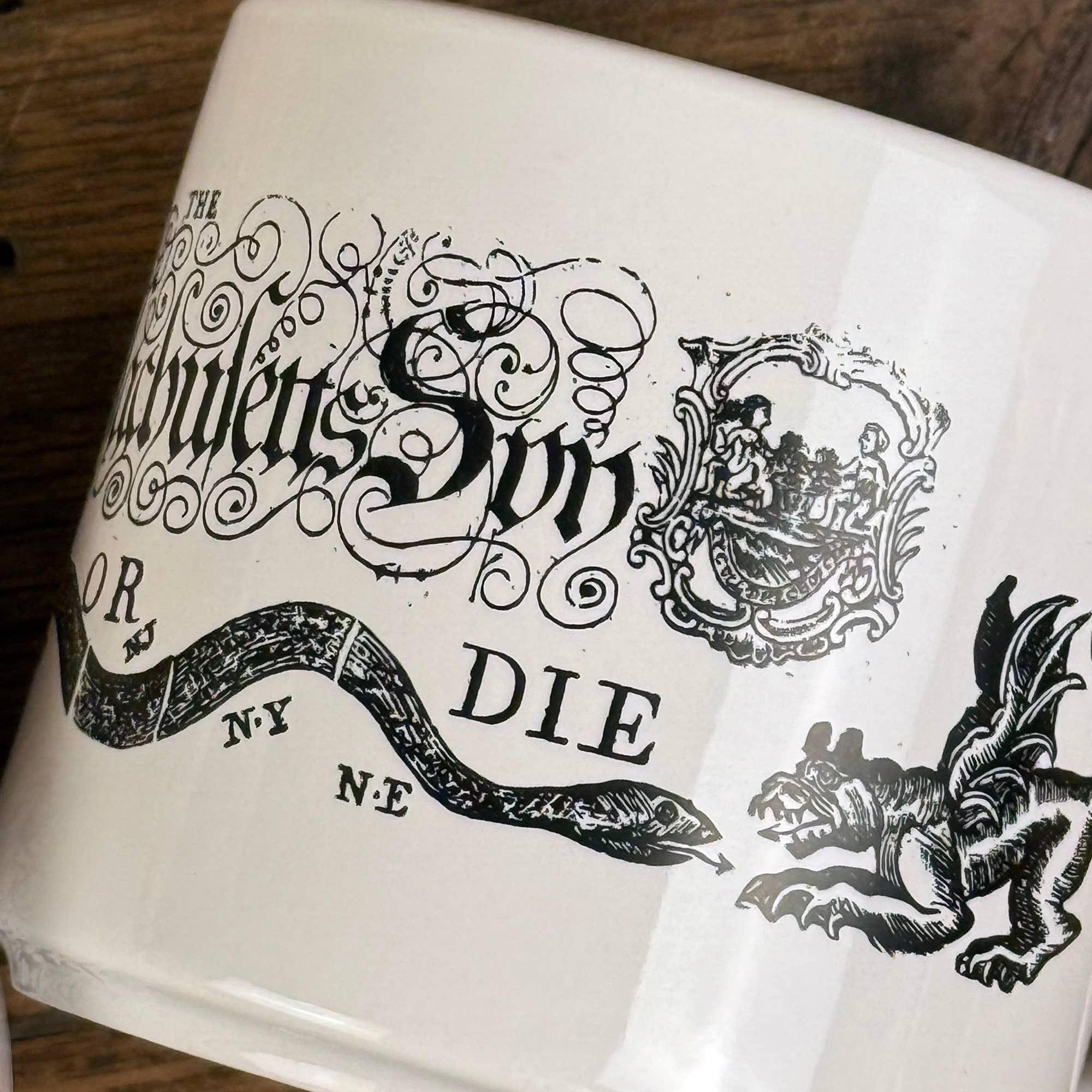 Liberty & Co. - Wholesale Coffee Mug - Massachusetts Spy "Join or Die" Mug6