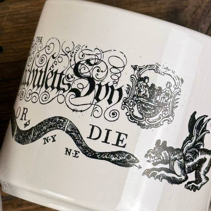 Liberty & Co. - Wholesale Coffee Mug - Massachusetts Spy "Join or Die" Mug6