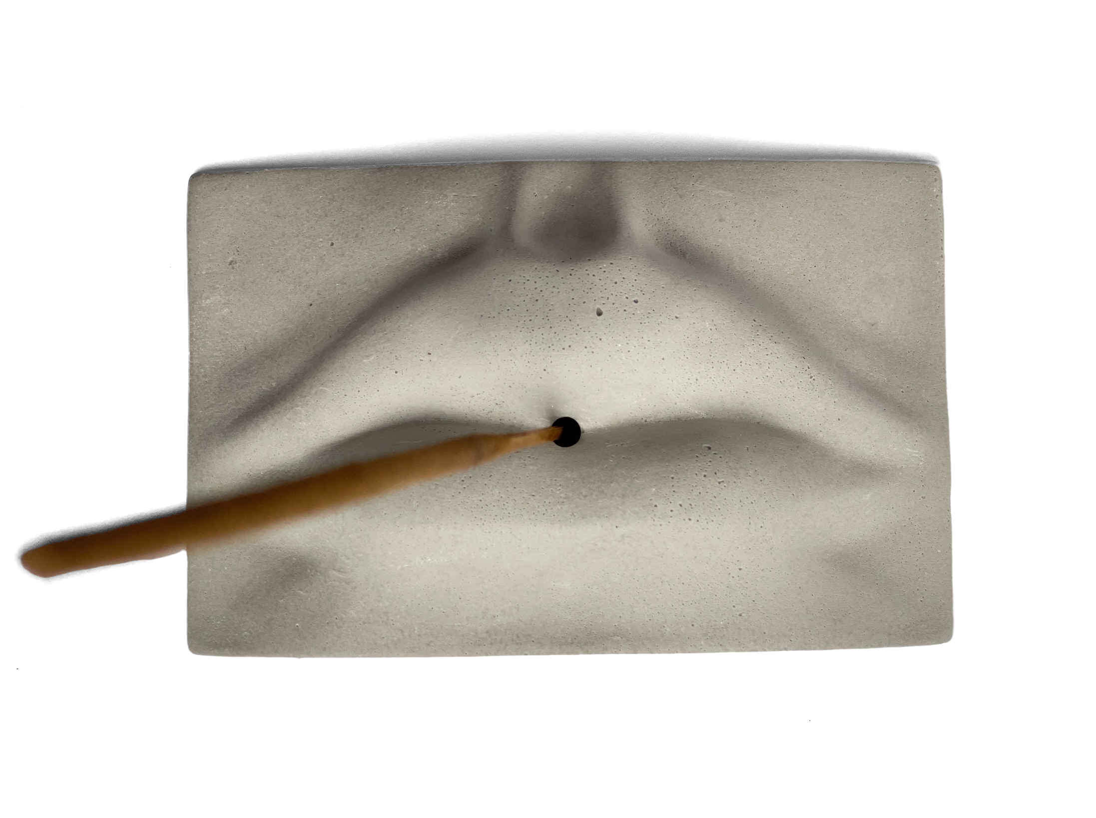 Planters Made in the USA – wholesale Rökelsehållare – Läppformad rökelsehållare i betong, aromstickshållare - present för yoga eller reiki5