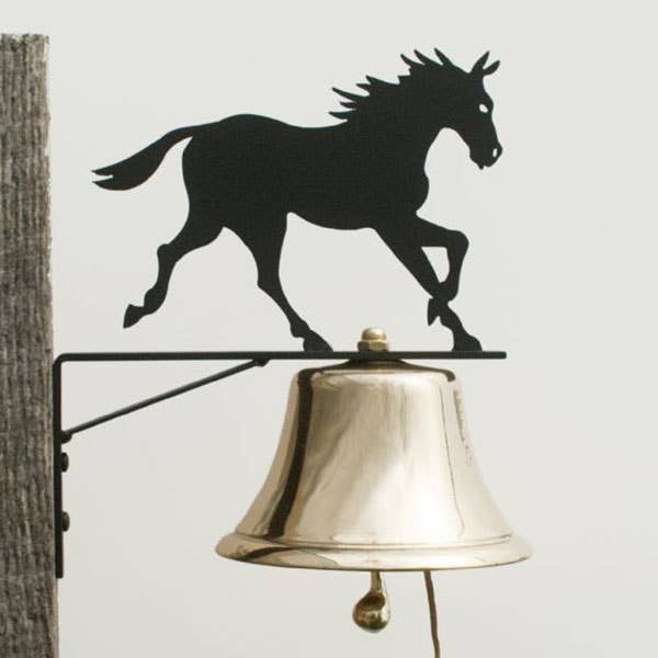 Bevin Bells – Sino por atacado – Sino do pátio com suporte de silhueta2