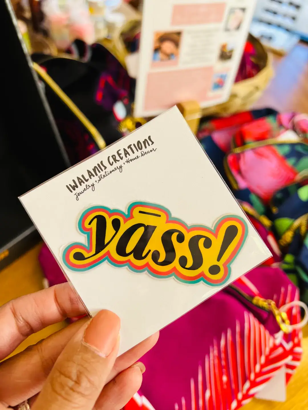 Iwalanis Creations - Wholesale Sticker - Holographic Pidgin Stickers3