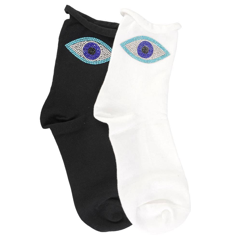 limlim – Großhandel Socken – Damen – EVIL EYE SOCKEN0