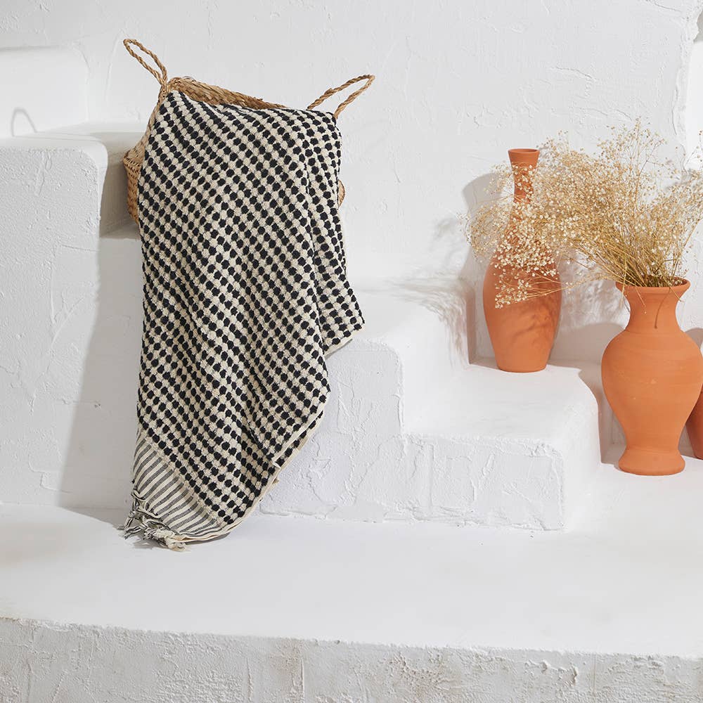 Kikoya - Wholesale Badhanddoek - Handgeweven bad Turkse handdoeken Farmhouse Boho Country Rustic1