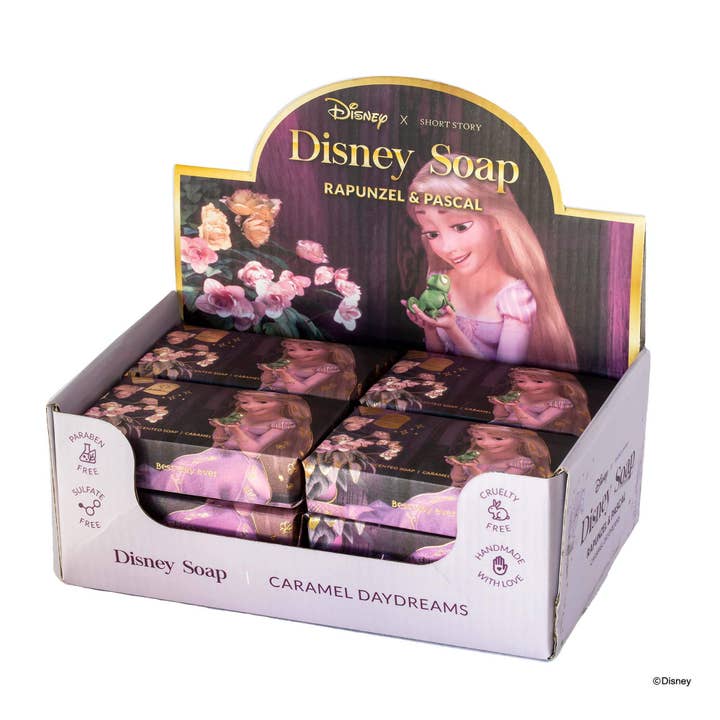 Short Story - Wholesale Bar Soap - Disney Soap Rapunzel & Pascal