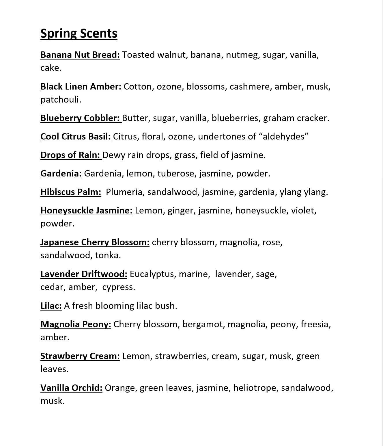 LiveYoung Candle Company - Wholesale Wax Melt - *Spring Scents* - Candle Refill Kits4