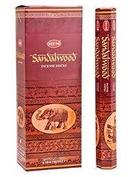 SANDALWOOD HEM HEXAGONAL INCENSE STICKS for wholesale by Ancientveda