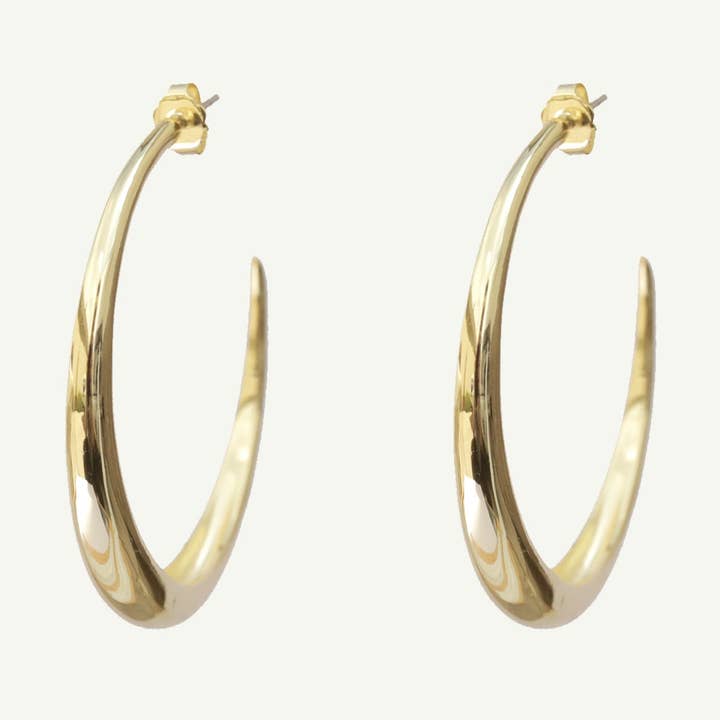 Cleo Hoops Medium für den Großhandel von Rahya Jewelry Design