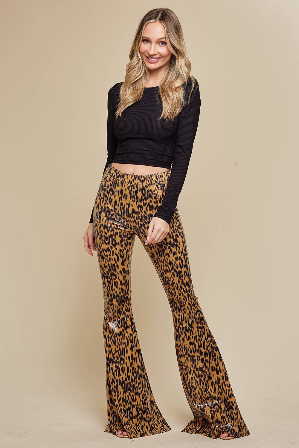 Saints & Hearts – Engroshandel Bukser - Dame – SP6111AK SENNEP DYR PRINT KLOKKE BUNDE7