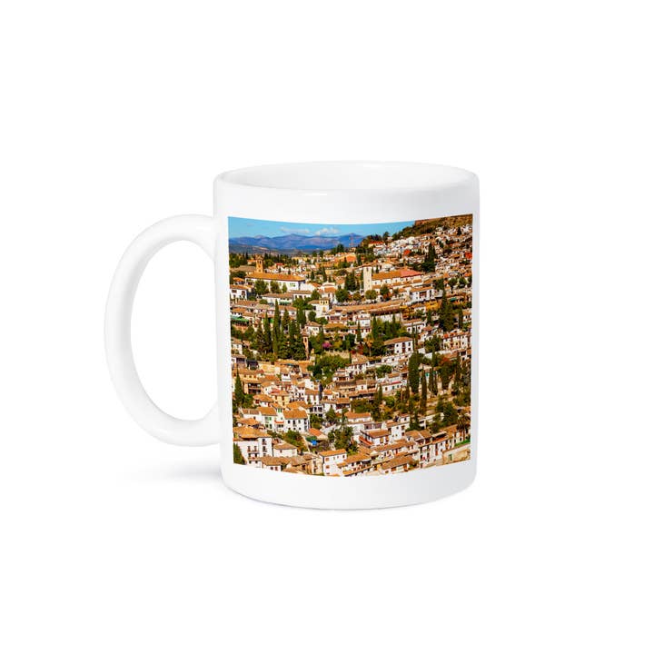 3dRose, Cityscape, Albaicin Carrera Del Darro, Granada, Andalusia, Spain., Mug for wholesale by 3dRose