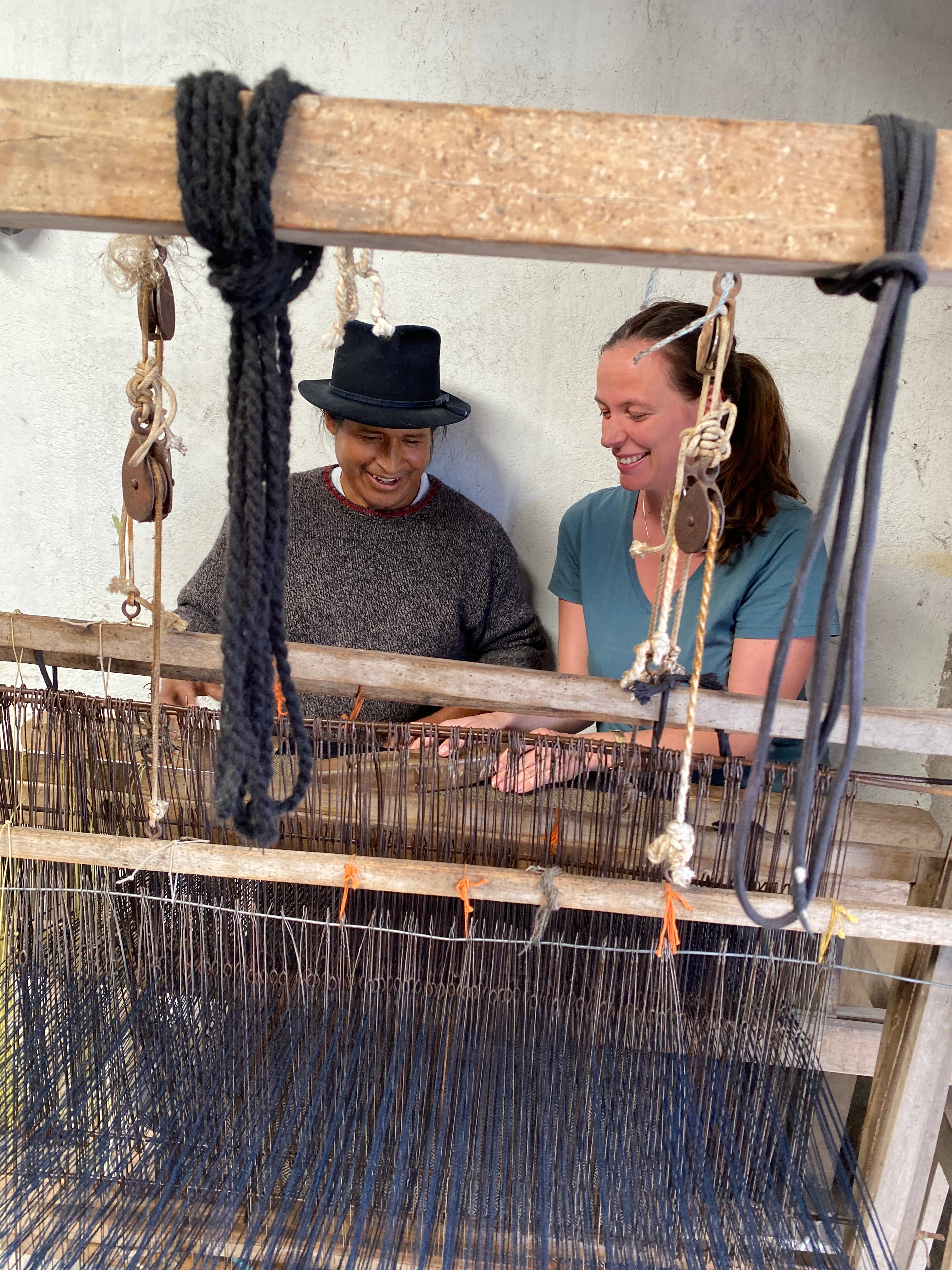 EcuaFina – Großhandel Überwurfdecke – Mini-Alpaka-Decke - Imbabura Grün - 110 x 185 cm6