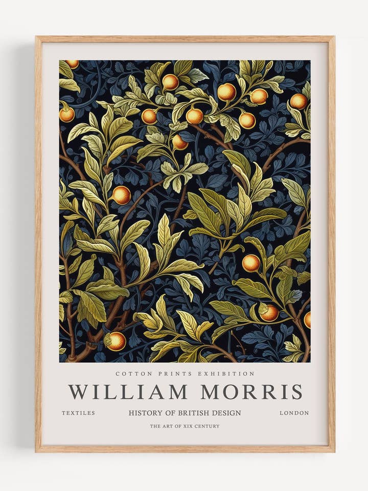 William Morris Árvore de Bagas I53-70 por atacado de Peardrop Prints