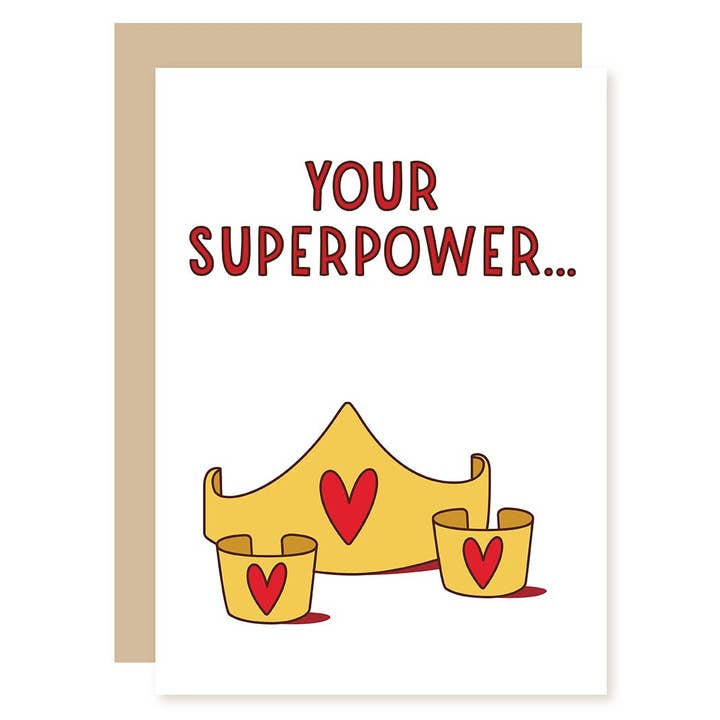 Wonder Woman Birthday Card for wholesale by A Smyth Co