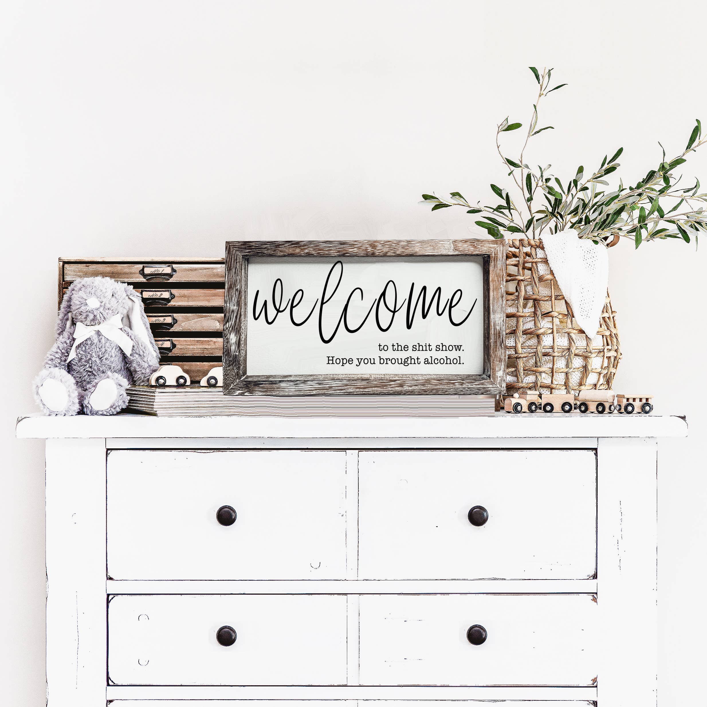 Gia Roma - Wholesale Sign - Wooden Sign For Home, Funny Home Decoration Wall + Shelf Art33