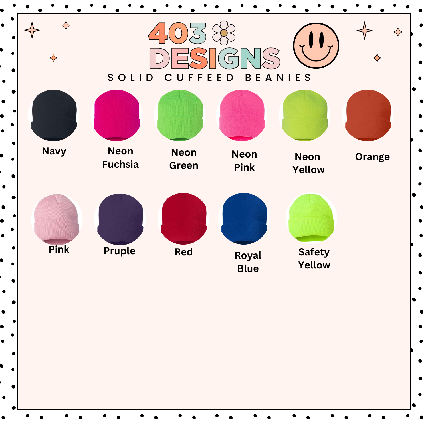 403 Designs - Wholesale Beanie - Women's - Bad Hair Day Embroidered Beanie2