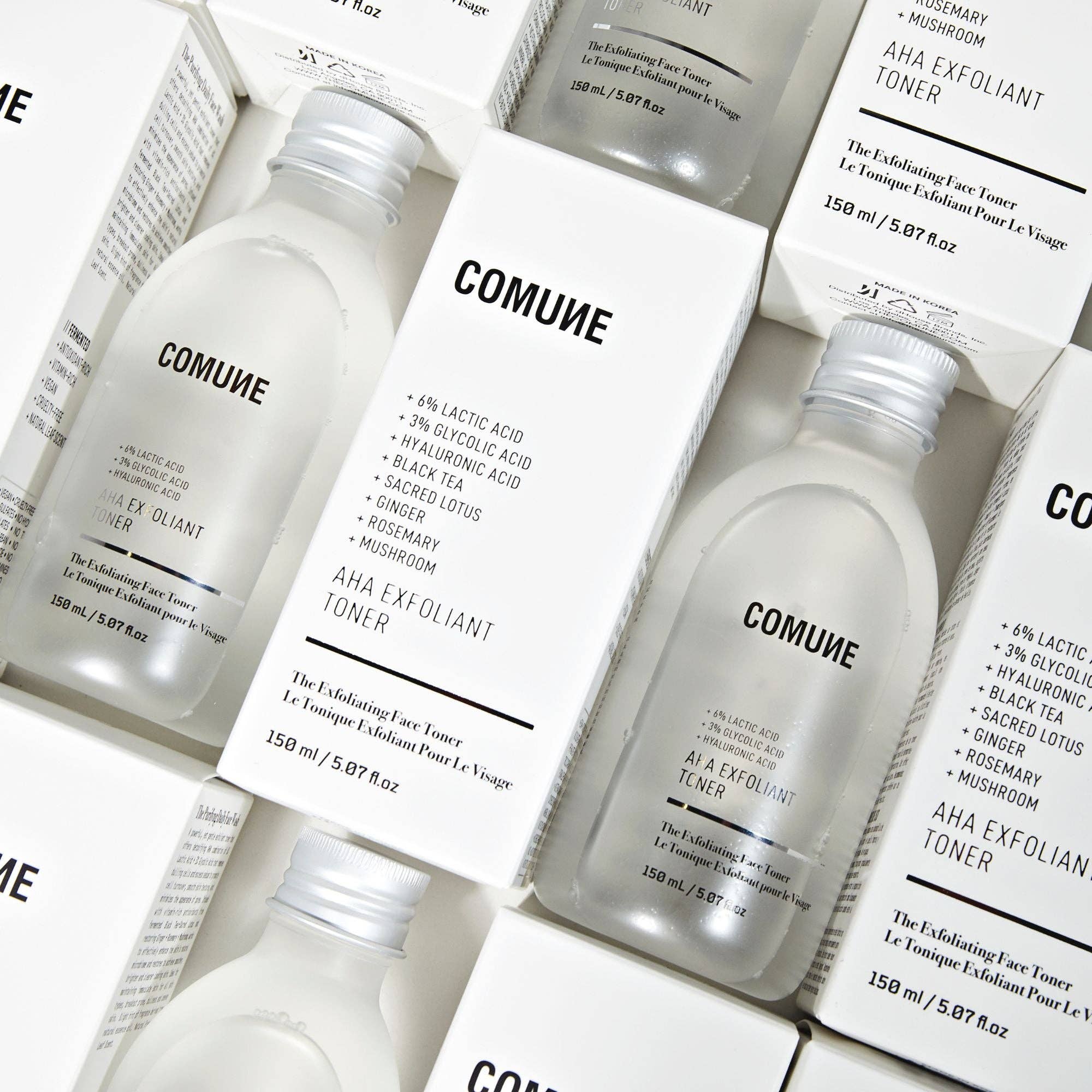 COMUNE - Wholesale Facial Toner - AHA Exfoliant Toner14