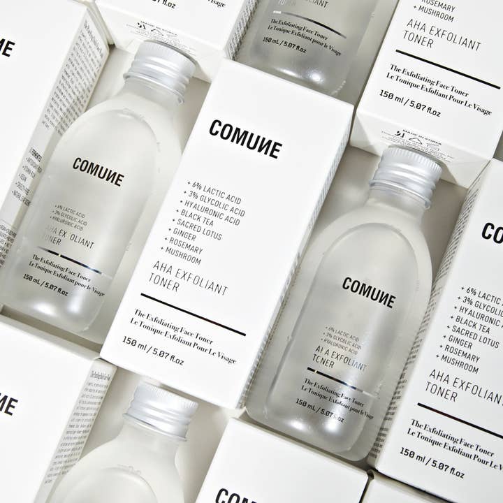 COMUNE - Wholesale Facial Toner - AHA Exfoliant Toner14